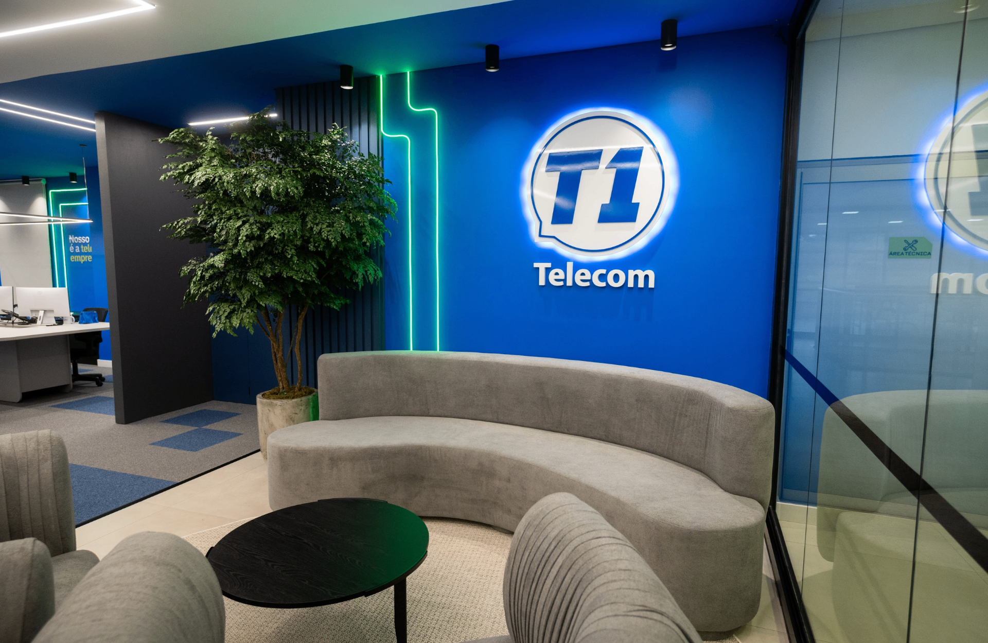 Escritório da T1 Telecom